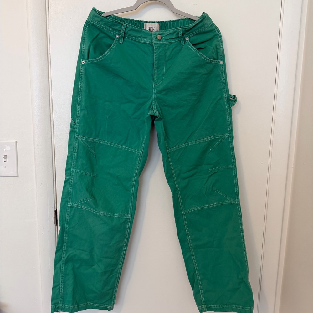 Urban Outfitters BDG Green Utility Pants - Straight Leg